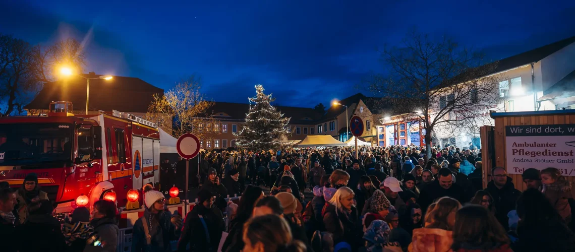Adventsfeuer in Gispersleben 2025